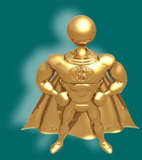 Zip the Advertising Superhero